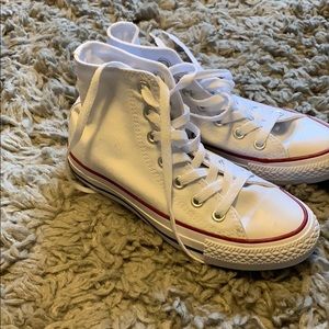 White High Top Converse